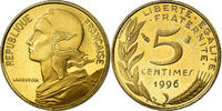 France  5 Centimes Marianne - 1996 Proof BE ( belle épreuve)