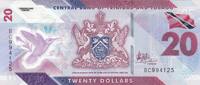 Trinidad and Tobago 20 dollars 20 Dollars - Birds - Polymer - 2020 - Serial BC -
