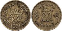 Morocco 20 francs 20 Francs Cherifian Empire - 1371 (1952) -