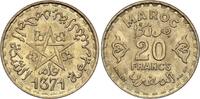 Morocco 20 francs 20 Francs Cherifian Empire - 1371 (1952) -