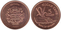 Guyana 5 dollars 5 Dollars - Sugar Cane - 2002 -