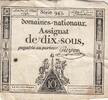 France 10 sous 10 Sous - Women with Liberty cap on pole - 23-05-1793 - Sign. Guyon - Série 943 -