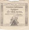 France 10 sous 10 Sous - Women with Liberty cap on pole - 23-05-1793 - Sign. Guyon - Série 943 -