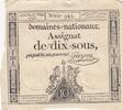 France 10 sous 10 Sous - Women with Liberty cap on pole - 23-05-1793 - Sign. Guyon - Série 943 -