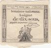 France 10 sous 10 Sous - Women with Liberty cap on pole - 23-05-1793 - Sign. Guyon - Série 943 -
