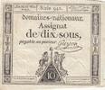 France 10 sous 10 Sous - Women with Liberty cap on pole - 23-05-1793 - Sign. Guyon - Série 942 -