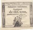 France 10 sous 10 Sous - Women with Liberty cap on pole - 23-05-1793 - Sign. Guyon - Série 890 -