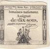 France 10 sous 10 Sous - Women with Liberty cap on pole - 23-05-1793 - Sign. Guyon - Série 890 -