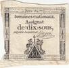 France 1793 10 Sous - Women with Liberty cap on pole - 04-08-1791 - Sign. Guyon - Série 1841 VF