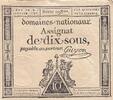 France 10 sous 10 Sous - Womens - phygian cap - 04-01-1792 - Sign. Guyon - Serial 298 -