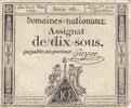 France 10 sous 10 Sous - Women - phygian cap - 23-05-1793 - Sign. Guyon - Série 781 -