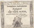 France 10 sous 10 Sous - Women - phygian cap - 23-05-1793 - Sign. Guyon - Série 952 -