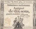 France 10 sous 10 Sous - Women - phygian cap - 23-05-1793 - Sign. Guyon - Série 952 -