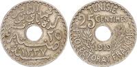 Tunisia 25 centimes 25 Centimes French Protectorate - 1337 (1919) -