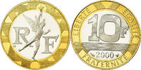 France  10 Francs - Genius of the Bastille - 2000 - BU UNC