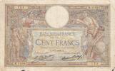 France 100 francs 100 Francs - Luc Olivier Merson - 06-07-1928 - Serial M.21993 -