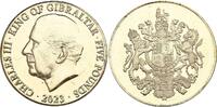 Gibraltar  5 Pounds Charles III - Coronation - 2023 AU