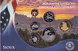 USA dollar Set of 6 Coins - 2021 - UNC -