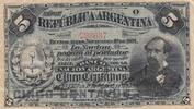 5 centavos 1897 Argentinien 5 Centavos - Nicolas Avellaneda - 1897 - Serial O III / SS