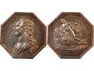 France 1 token Mines and Foundries of Burgundy, Louis XVI - Silver Token - Rare XF