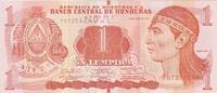 Honduras 2014 1 Lempira - Lempira - Ruins of Copan - 12-06-2014 - Serial FN UNC