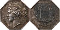 France 1 token Notaires, Troyes - Jeton Argent Poinçon Abeille (1860-1879) -