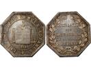 France 1 token Notaires, Amiens - Jeton Argent Poinçon Corne (Après 1879) -