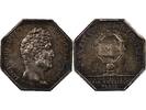 France 1 token 1832-1841 Notaires, Louis Philippe - Jeton Argent Cie Des Notaires de Paris TB+/TTB