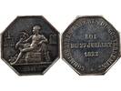 France 1 token Commissaires Experts du Gouvernement - Jeton Argent 1831 -