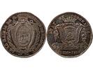 France 1 token Maire De Nantes, Guerin De Beaumont - Jeton Argent 1787 -