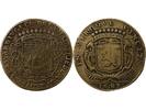France 1 token Maire de Nantes - Paul Cassard, Sieur De Broussay - Jeton Laiton 1689 -