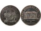 France 1 token Chambre de Commerce de Nantes - Jeton Argent, Sans Poincon Corne -
