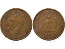 France Napoleon III, Defeat of Sedan - Bronze Token - 1870 -