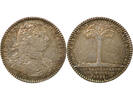 France 1 token Extraordinaire des Guerres, Louis XV - Jeton Argent 1738 -
