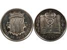 France 1 token Jeton France 1 token Silver poinçon Abeille (après 1860-1879) 9 Rennes -