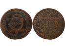 France 1 token Jeton France 1 token Copper Philippe II 1598 -