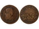 France 1 token Jeton France 1 token Copper Louis XIV 1654 -