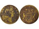 France 1 token Jeton France 1 token Brass Louis XIV 1705 -