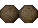 France Nobility of Brittany, René François of Menou – Silver Octogonal Token -
