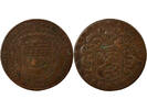 France 1 token Mayors of Nantes, Claude Bidé - Copper Token -1653 -