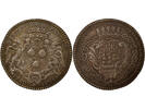 France 1 token 1770-1771 Mayors of Nantes, Philippe Vincent Roger - Silver Token - 1770 / 1771 XF