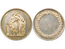 France 1 token Poinçon Main (1845-1860) Mariage - Silver Token, Petit, not Assigned - 1845 / 1860 VF