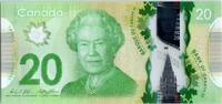 Canada  20 Dollars Elizabeth II - Monument - Polymer 2012 (2014) UNC