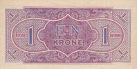 Denmark 1 krone 1 Krone ND1945 - Allied Kommando in Denmark - 2nd -
