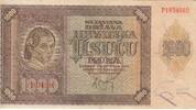 Croatia 1000 kuna 1000 Kuna - Young girl - Mountains - 26-05-1941 - Serial P -