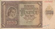 Croatia 1000 kuna 1000 Kuna - Young girl - Mountains - 26-05-1941 - Serial C -