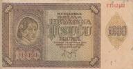 Croatia 1000 kuna 1000 Kuna - Young girl - Mountains - 26-05-1941 - Serial F -