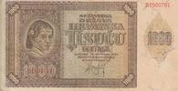 Croatia 1000 kuna 1000 Kuna - Young girl - Mountains - 26-05-1941 - Serial B -