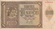 Croatia 1000 kuna 1000 Kuna - Young girl - Mountains - 26-05-1941 - Serial X -