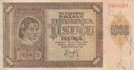 Croatia 1000 kuna 1000 Kuna - Young girl - Mountains - 26-05-1941 - Serial C -